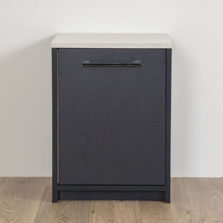 TTS Modern Living Dishwasher in navy, a wooden role play appliance for early years home corners and classrooms