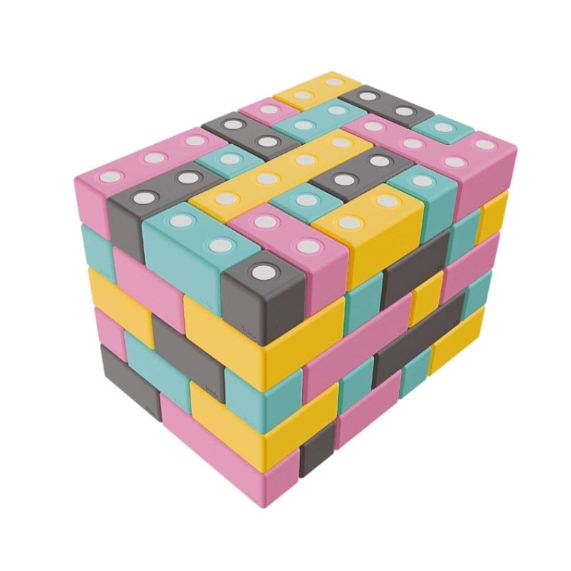 TUKI BIG Magnetic Blocks - Builder 94 | The Sensory Supply
