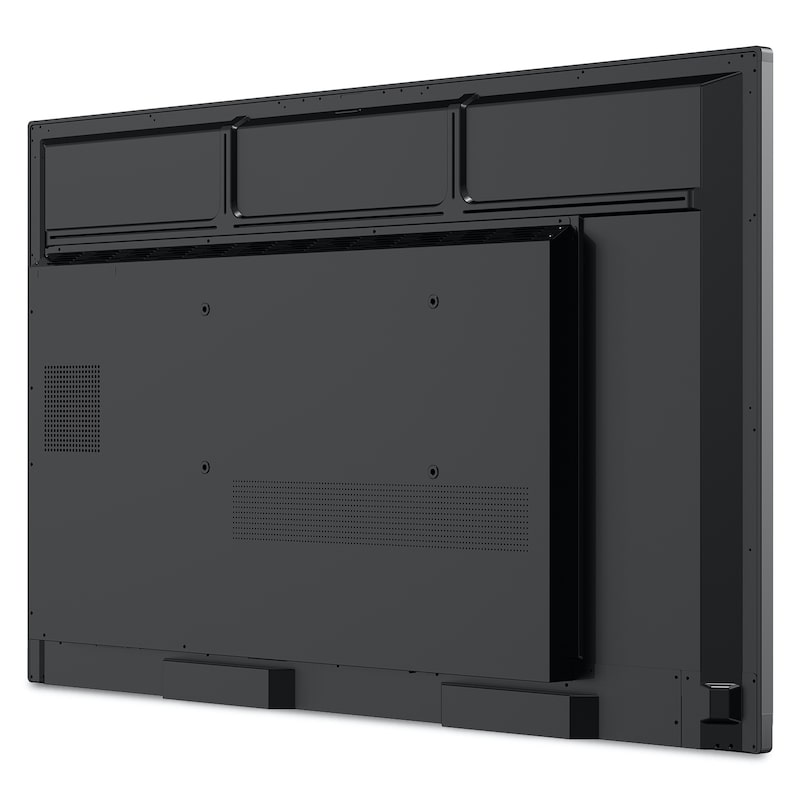 ViewSonic ViewBoard IFP5550 55" interactive display, rear right angle showing build and panel depth