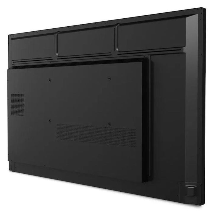 ViewSonic ViewBoard IFP55G1 55-inch interactive display rear right angle showing construction and rear panel layout