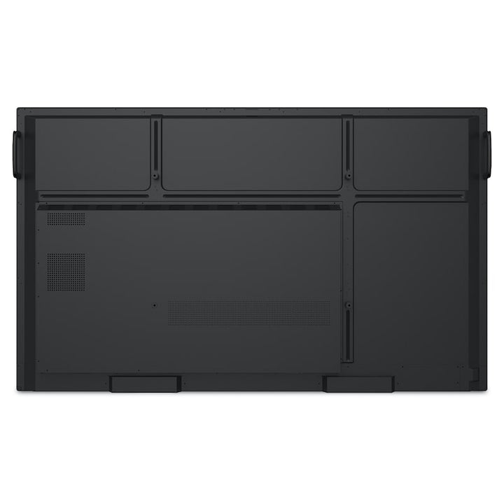 ViewSonic ViewBoard IFP6550 65" 4K interactive display, full rear panel showing port locations for IT installation