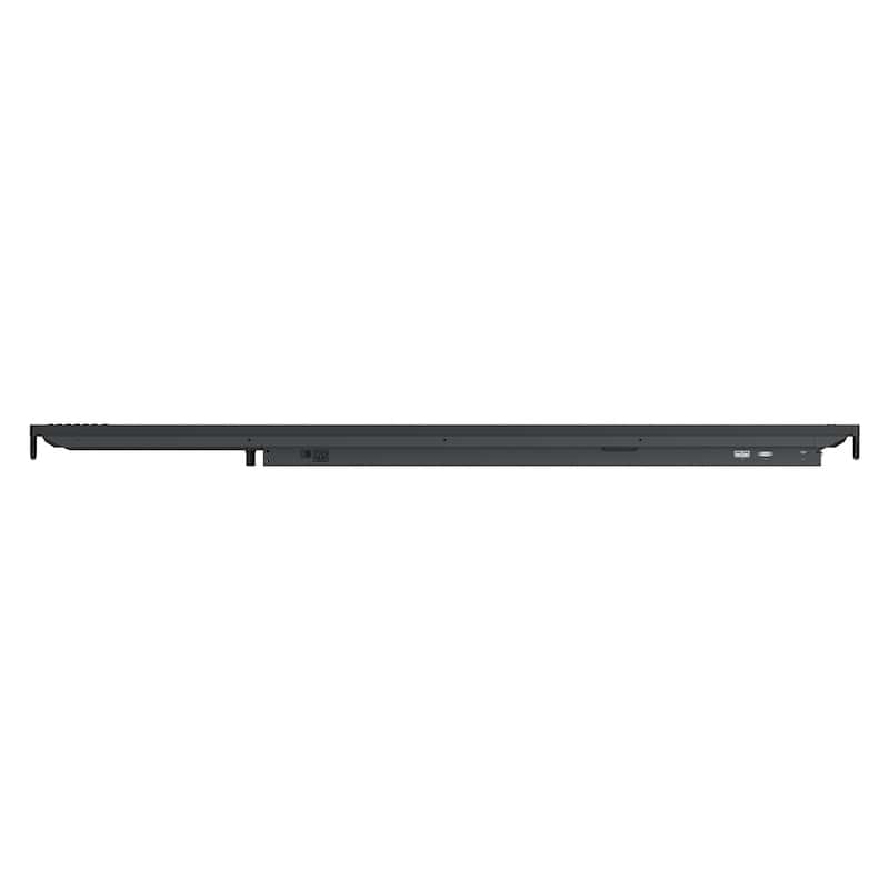 ViewSonic ViewBoard IFP75G1 75-inch interactive display connectivity panel showing input and output ports