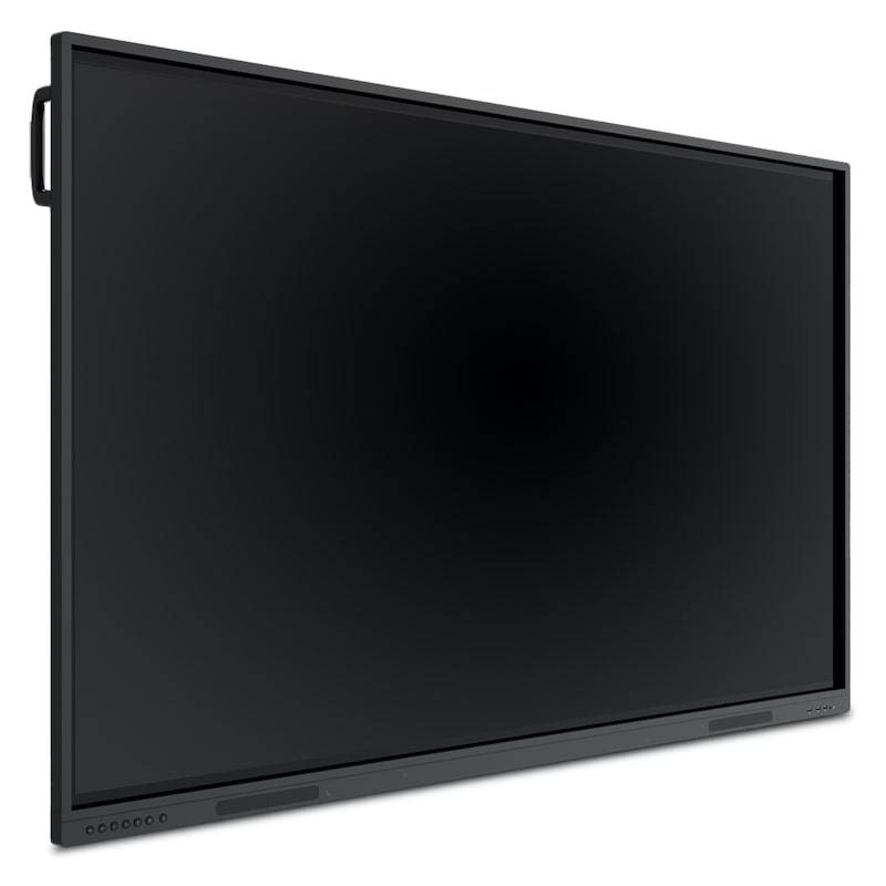 ViewSonic ViewBoard IFP75G1 75-inch 4K interactive display front left angle for school procurement reference