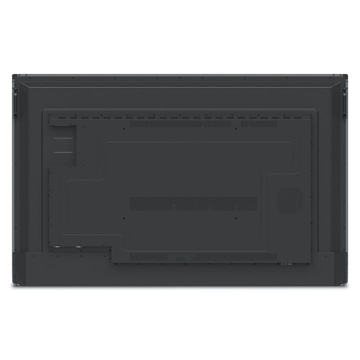 ViewSonic ViewBoard IFP8652-2ED 86-inch interactive flat panel display rear view showing mounting hardware and port layout