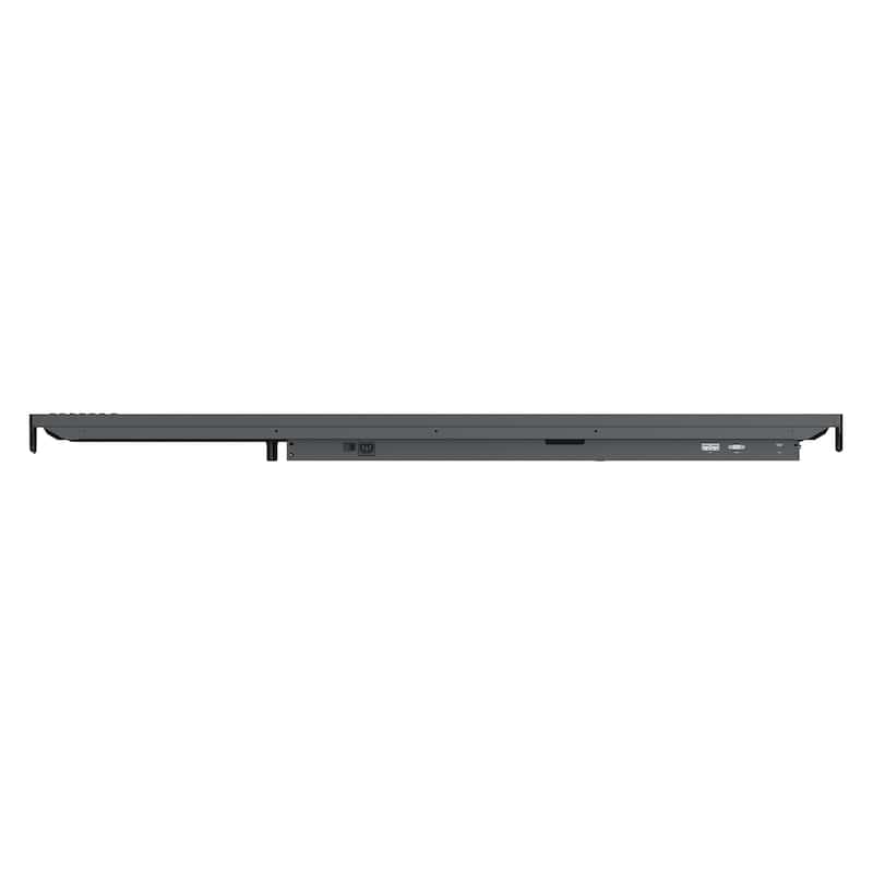 ViewSonic ViewBoard IFP86G1 86-inch interactive display connection ports for wired classroom technology integration