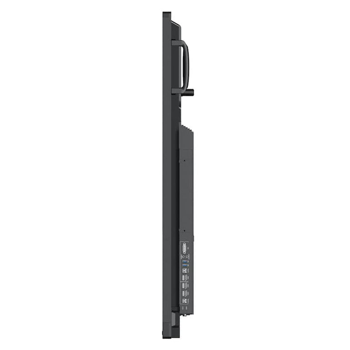 ViewSonic ViewBoard IFP86G1 86-inch interactive display left side profile