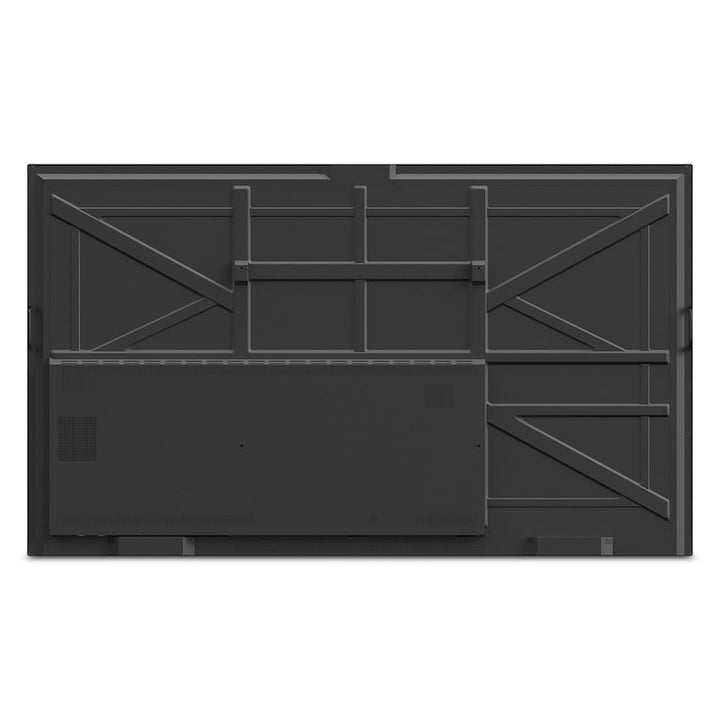 ViewSonic ViewBoard IFP9850 98" interactive display, full rear view showing VESA mounting and port layout